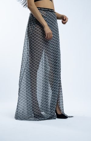 Insolence wrap skirt