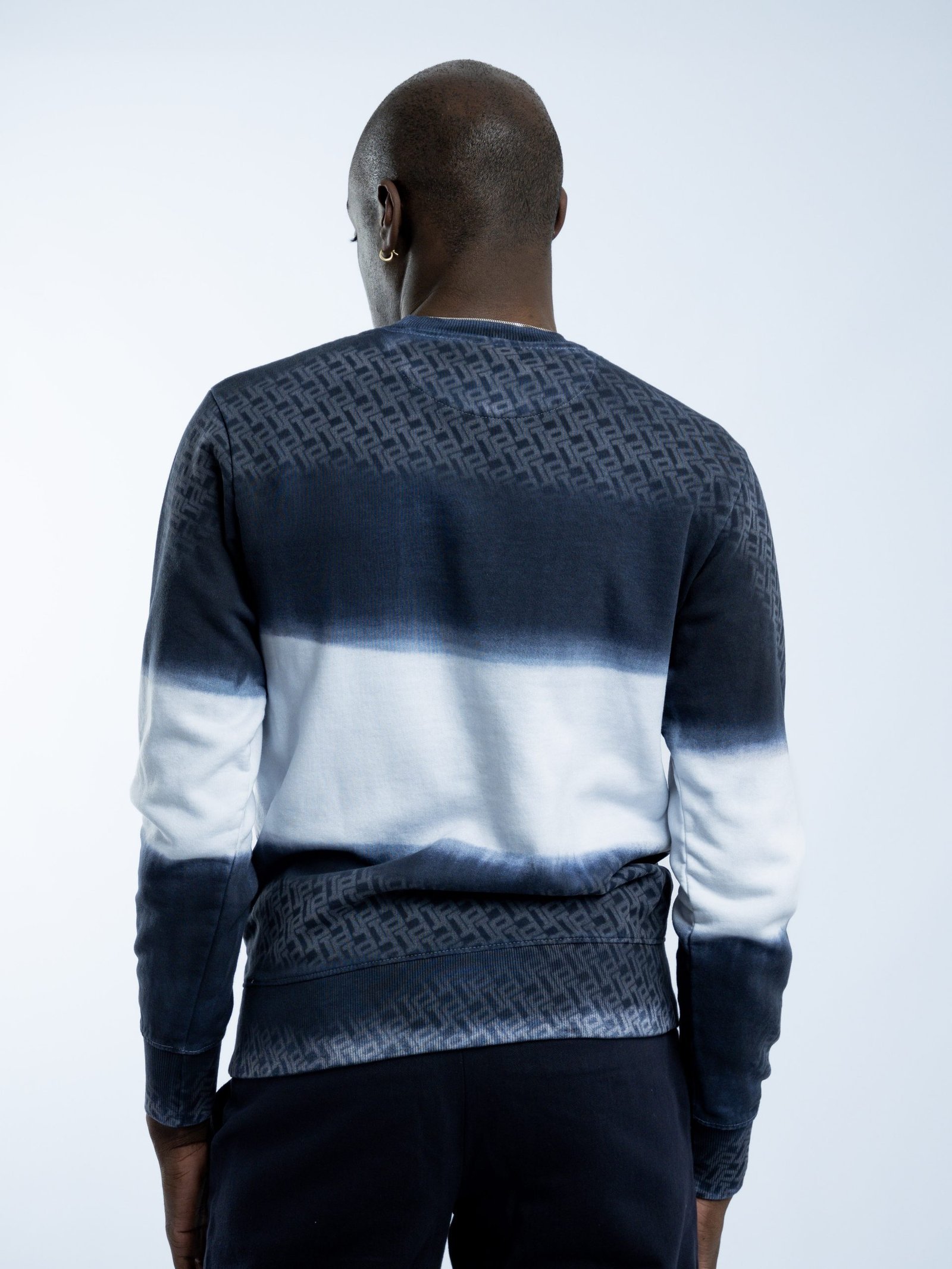 Dye blue sweater – Image 2