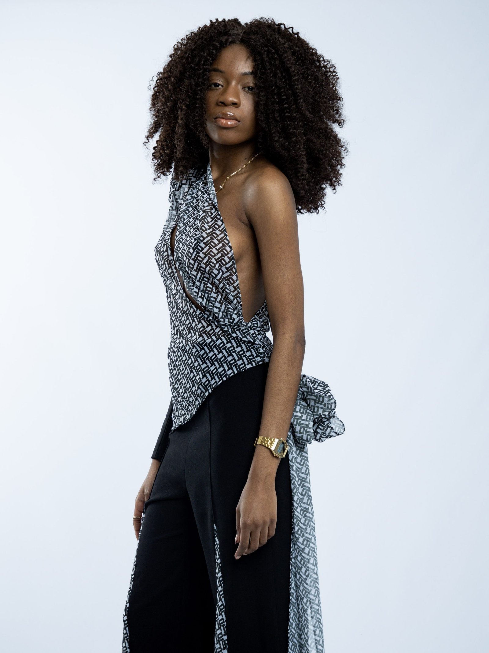 Asymetric monogram top – Image 3