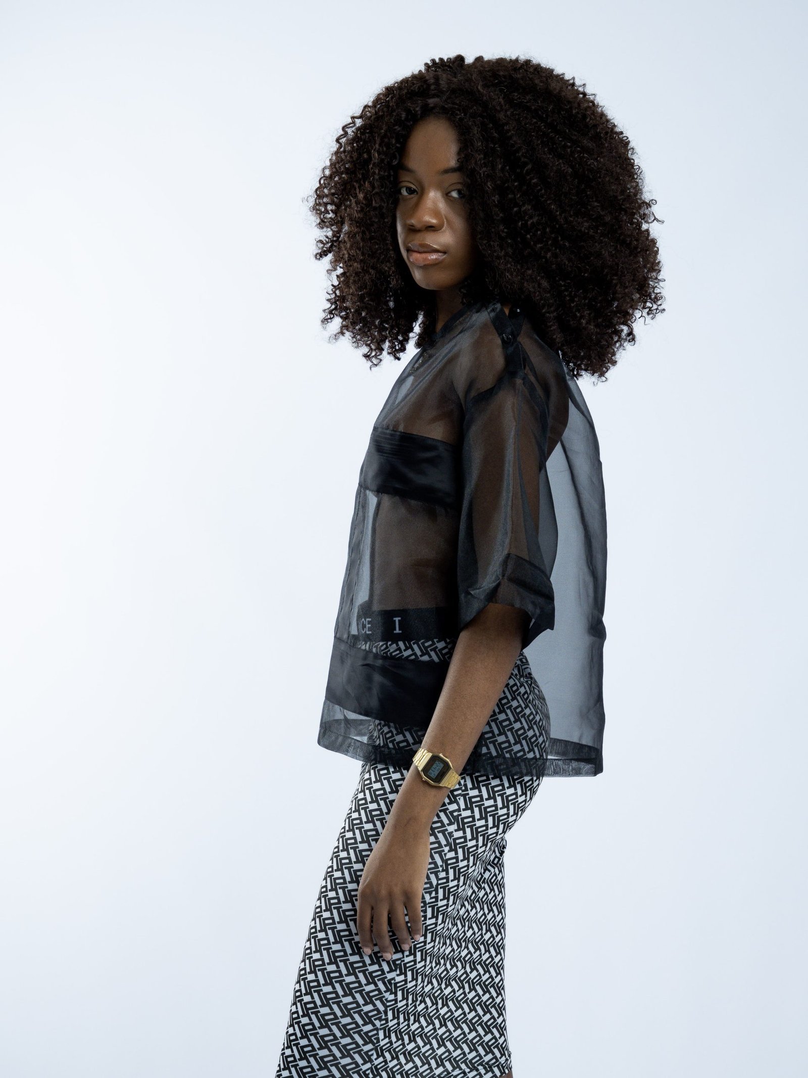 Black insolence blouse – Image 4