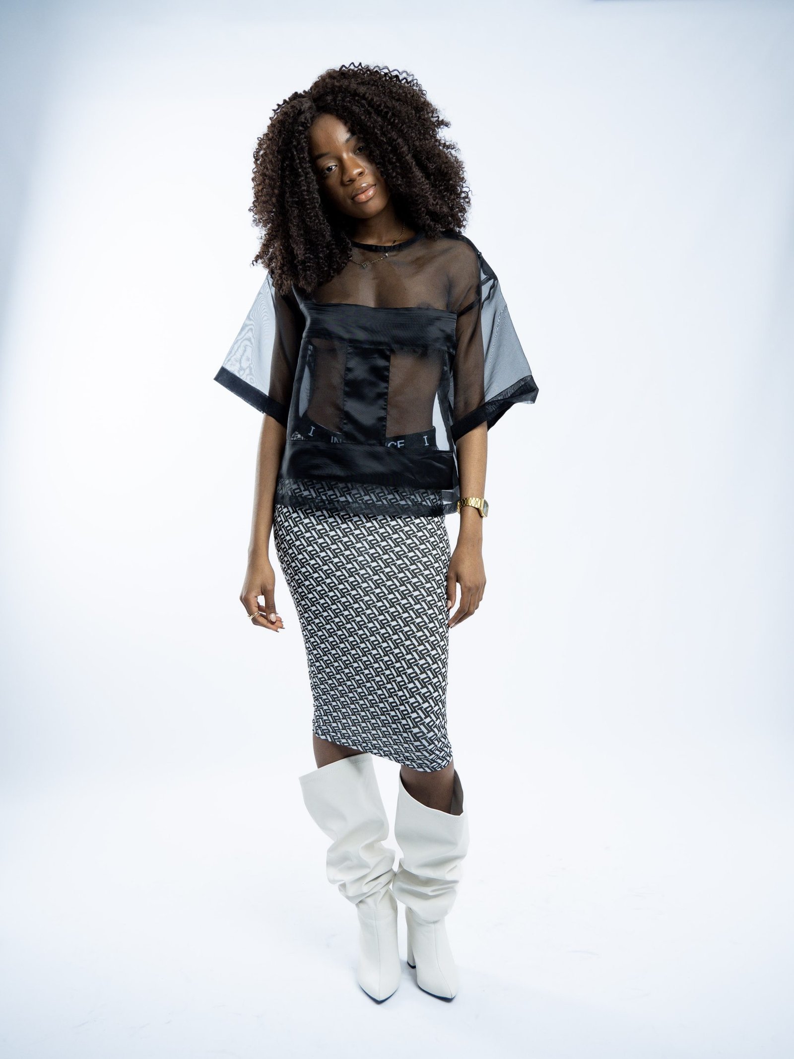 Black insolence blouse – Image 5